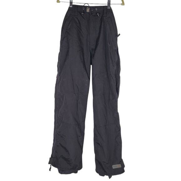 Pulse Men’s Black Waterproof Lightly Insulated Zip-Vent Snow Pants Size Small - Picture 16 of 16